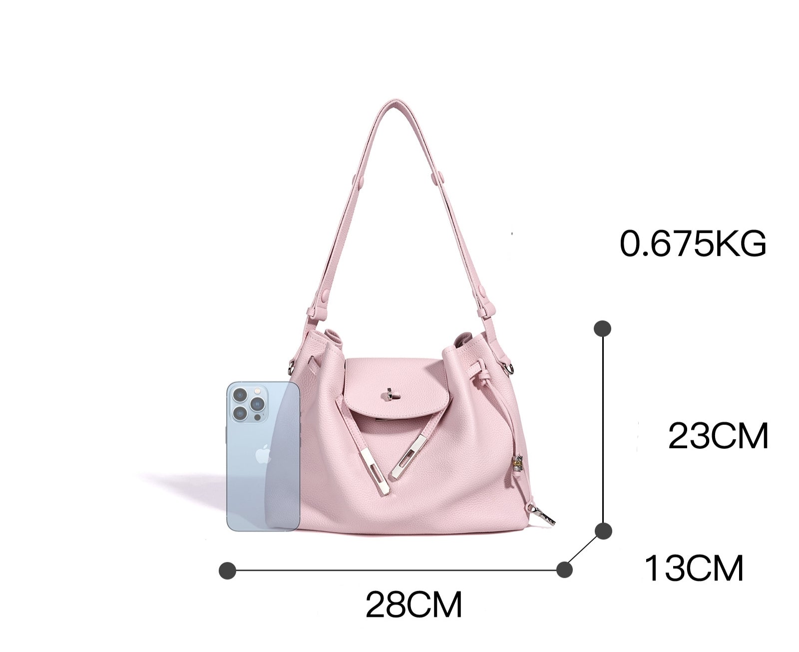 Grace Shoulder-Pink