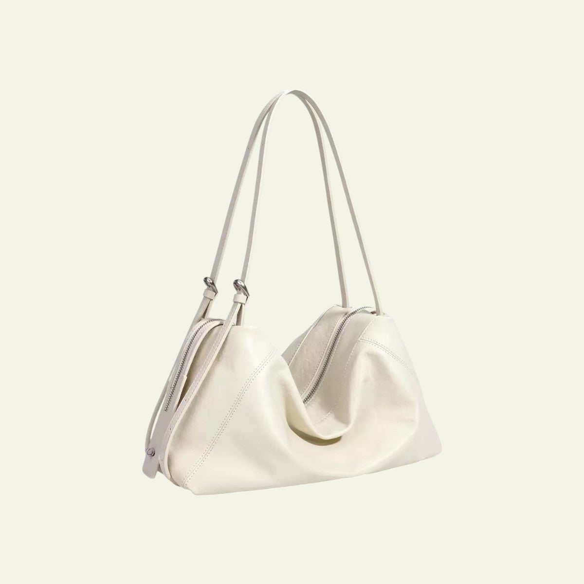 Seoul Shoulder Bag-Creamy White