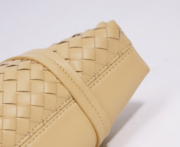 Woven Shoulder Bag - Black