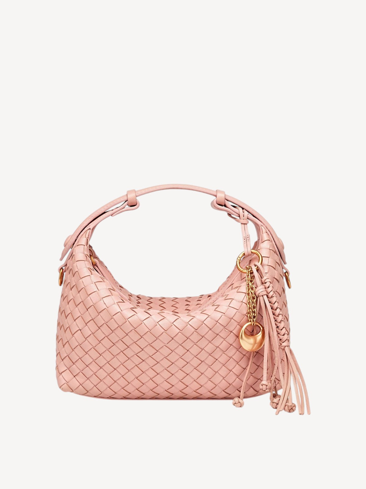 Camilla Half Moon Woven - Sakura Pink