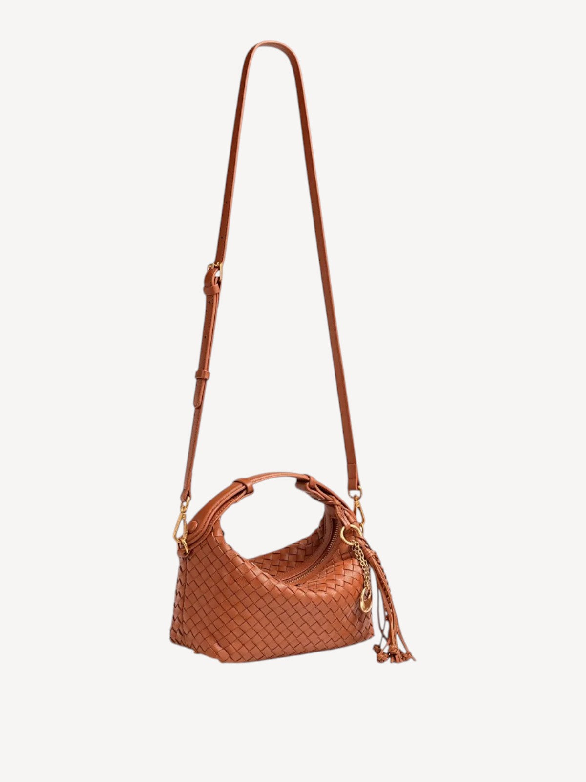 Camilla Half Moon Woven - Brown