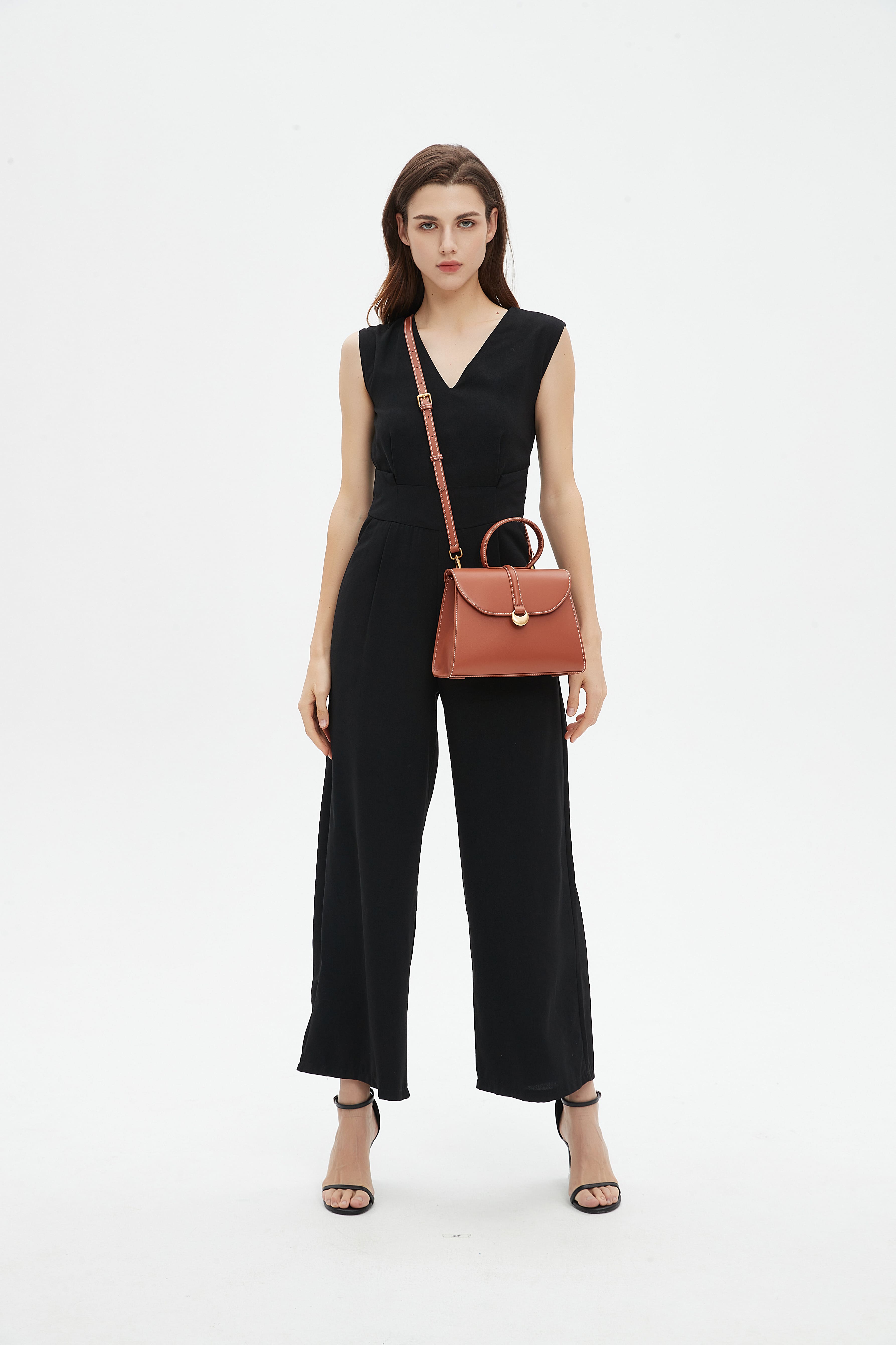 Monaco Top Handle - Caramel