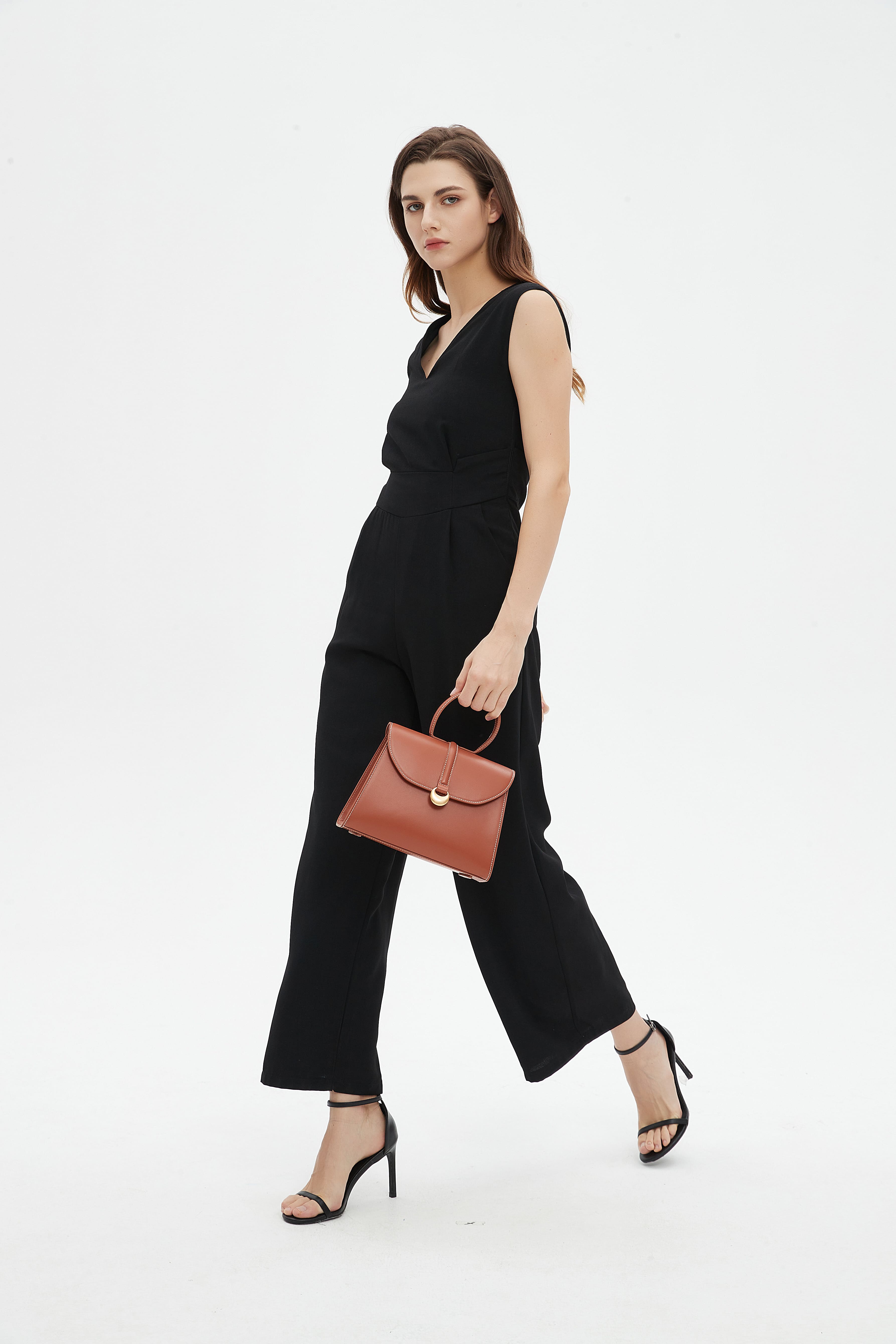 Monaco Top Handle - Caramel