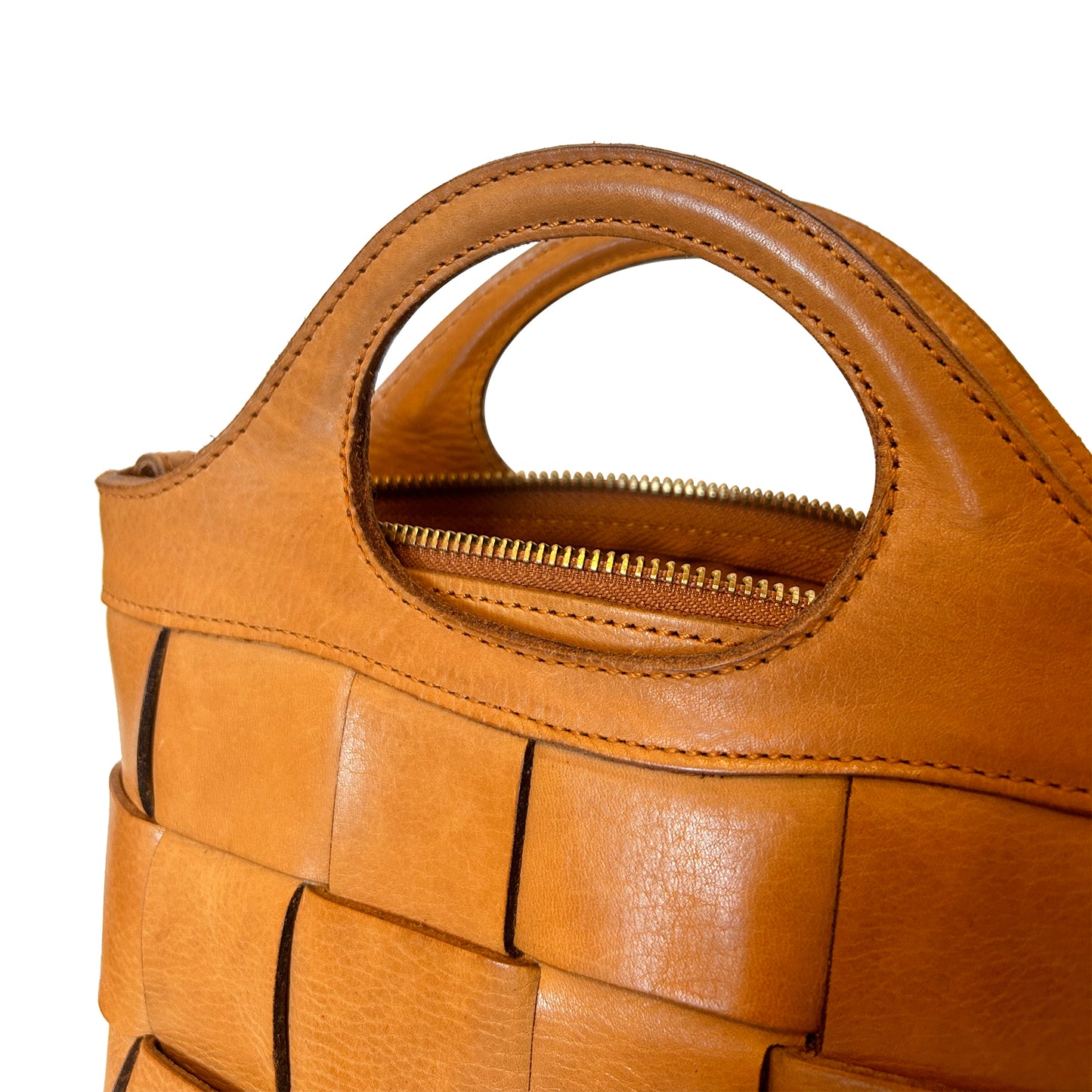 Genuine Vegetable Tanned Leather Anya Tote/Shoulder/Crossbody Bag