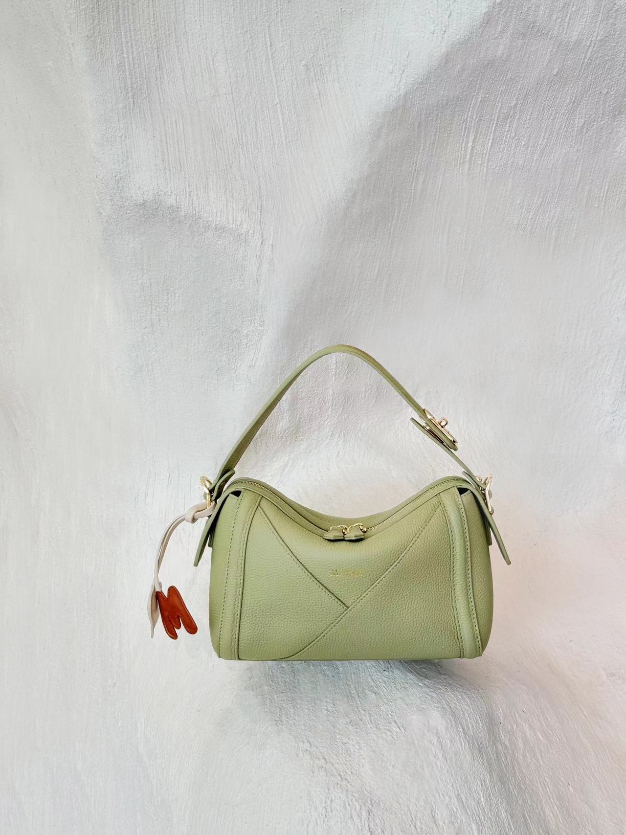 Carnaby Top Handle - Apple Green