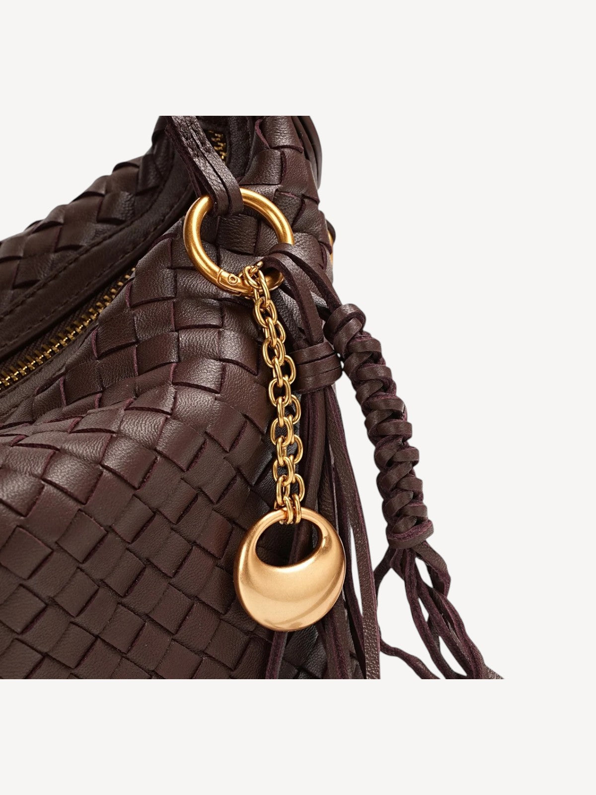Camilla Half Moon Woven - Mocha