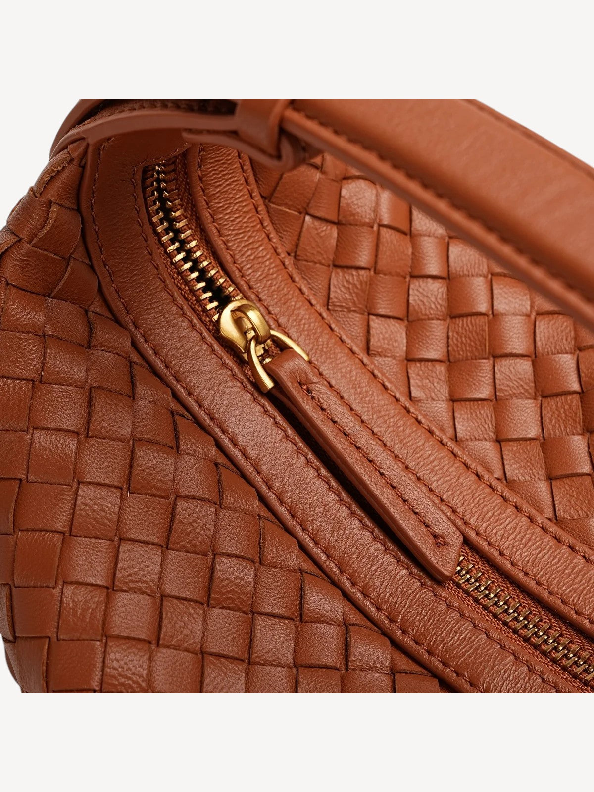 Camilla Half Moon Woven - Brown