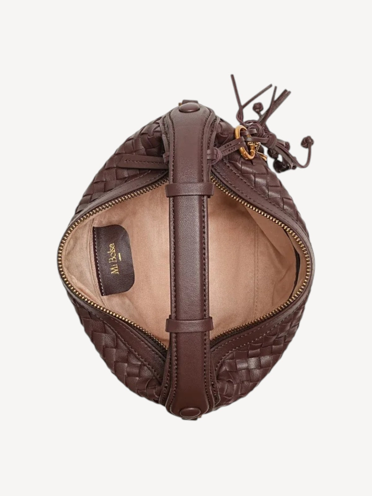 Camilla Half Moon Woven - Mocha