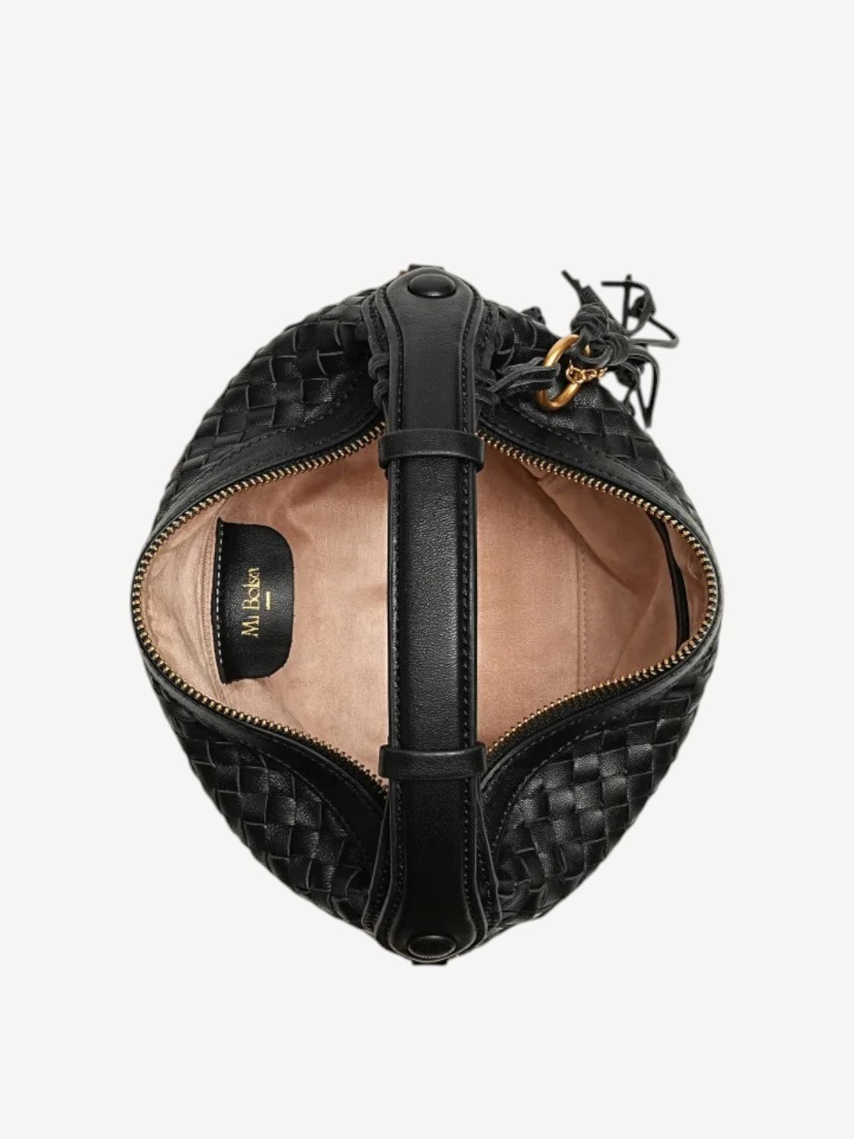 Camilla Half Moon Woven - Black