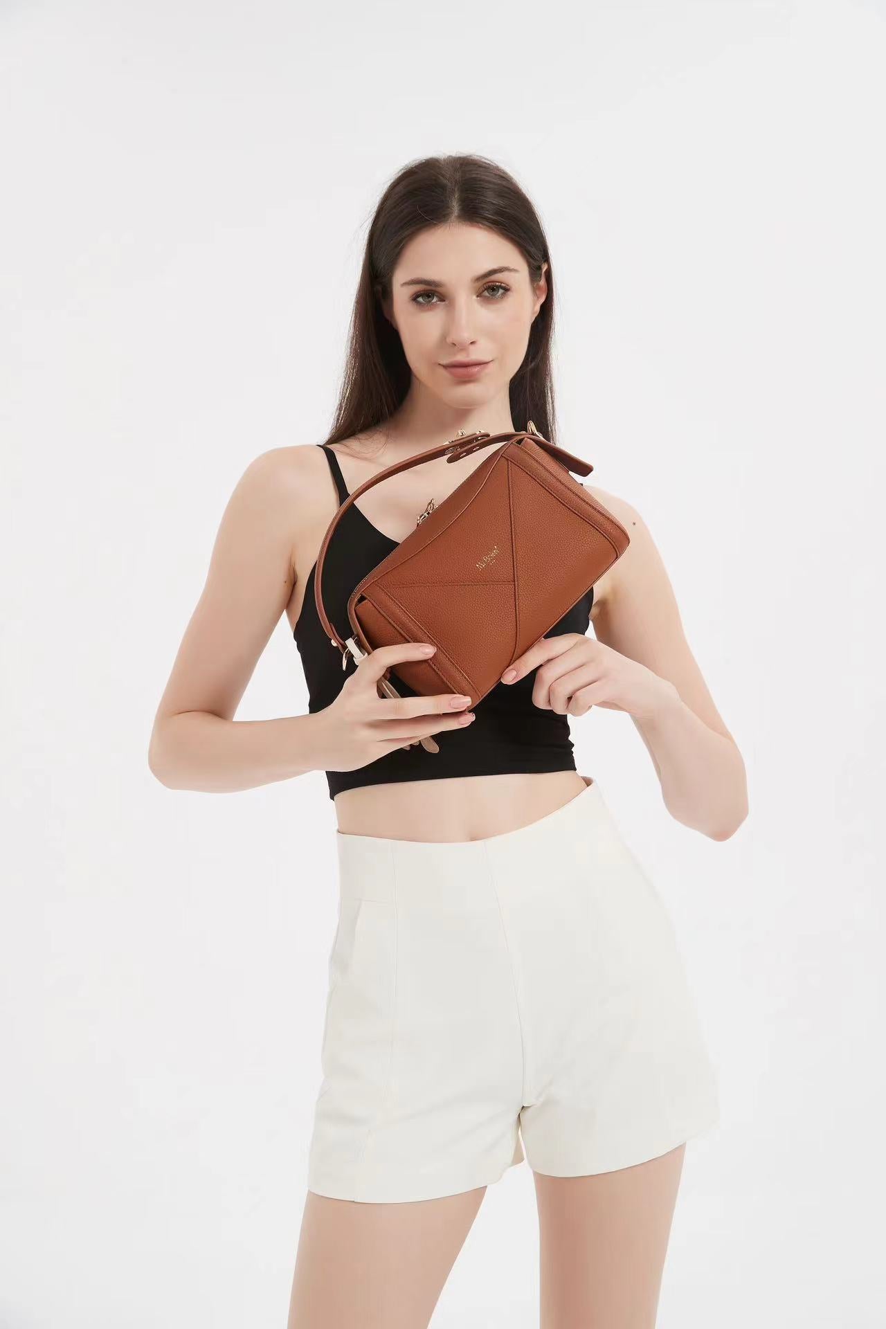 Carnaby Top Handle - Biscuit