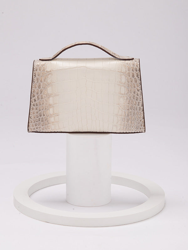 Genuine Nile Crocodile Leather Chelsea Walk Bag