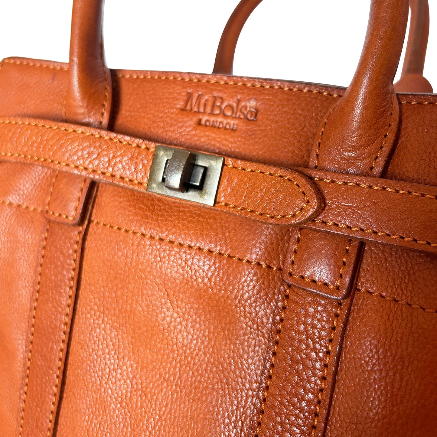 Genuine Vegetable Tanned Leather Paula Tote/Shoulder Bag
