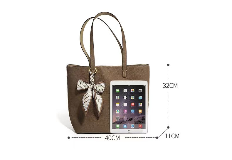First Layer Cowhide Raelynn Shoulder Bag