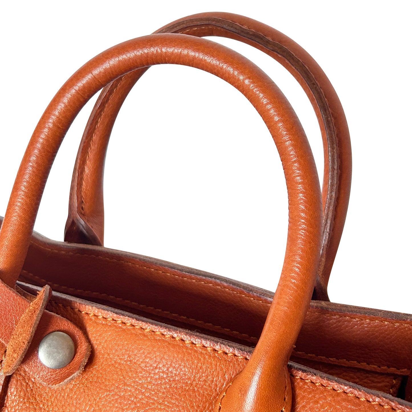 Genuine Vegetable Tanned Leather Paula Tote/Shoulder Bag