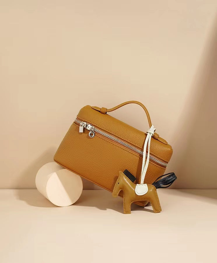 First Layer Cowhide Doris Tote Bag