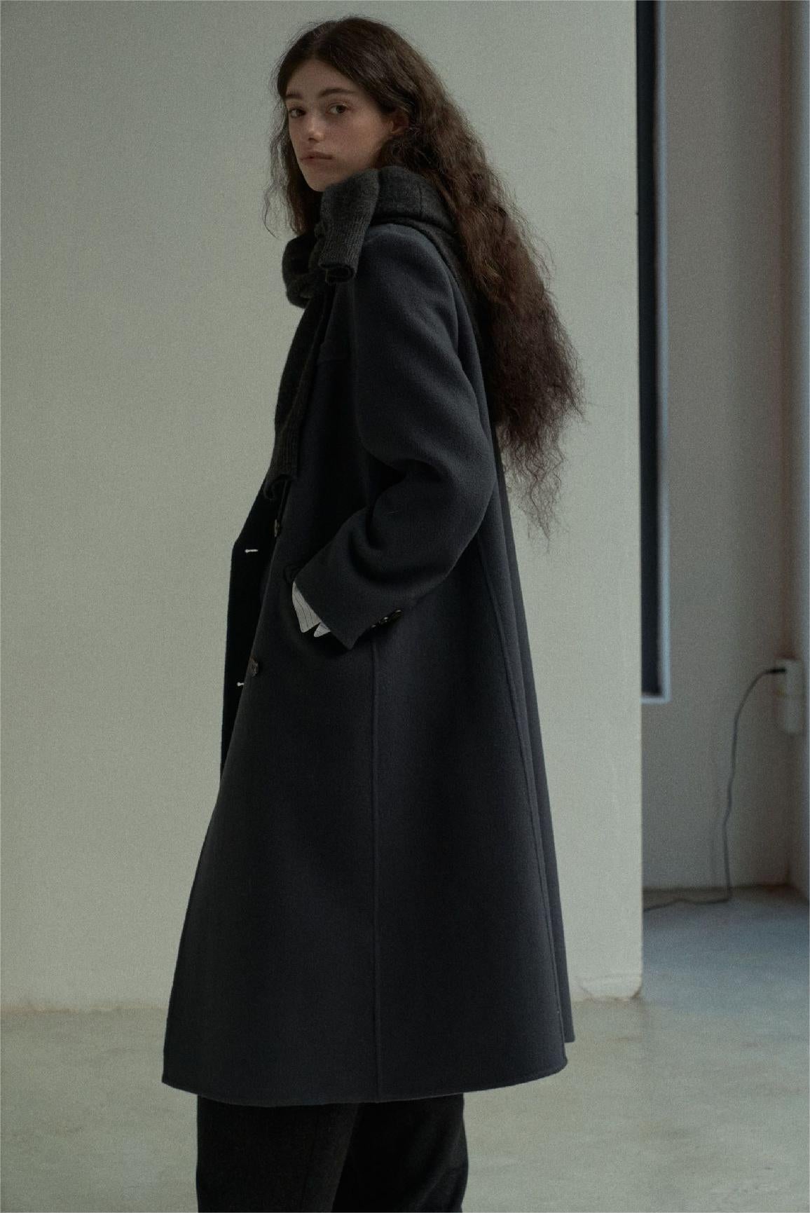 Handmade Lamb Wool Mía Overcoat