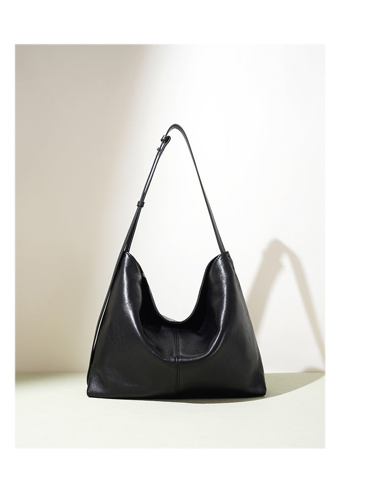 Soft Sheep Leather Shoulder - Mocha