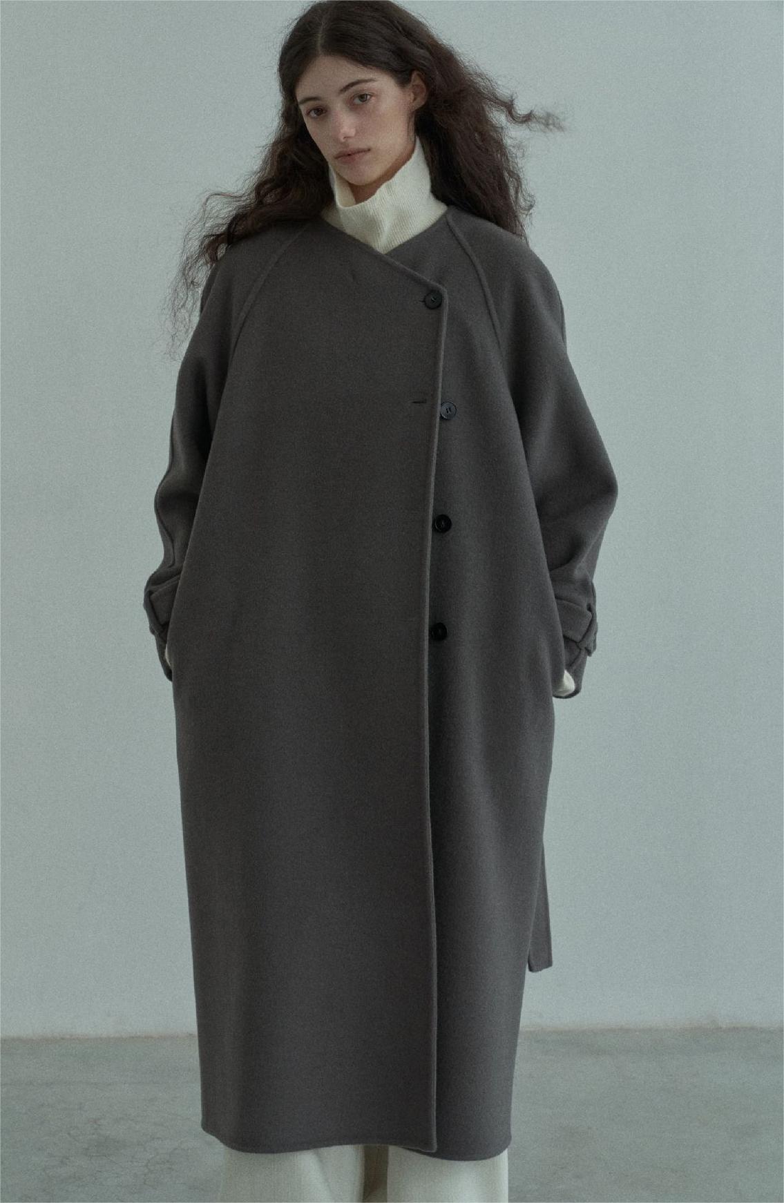Handmade Lamb Wool Valentina Overcoat