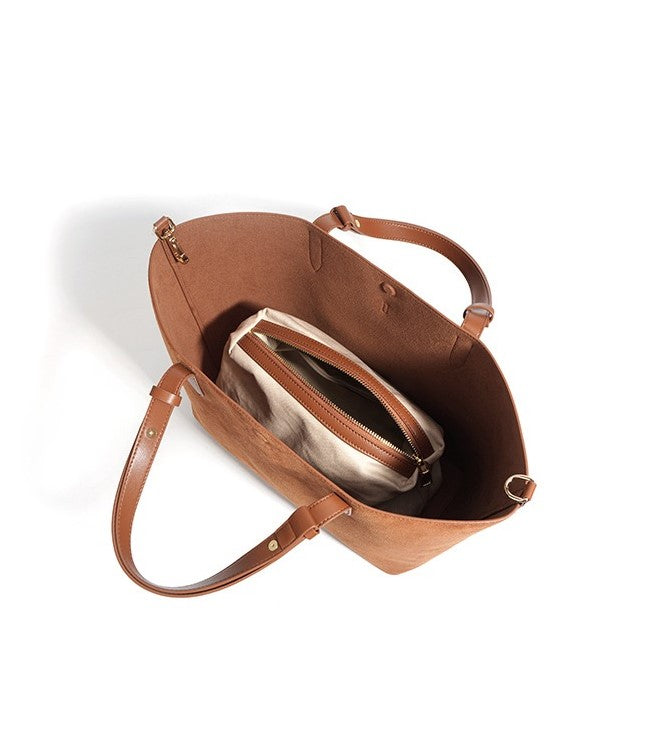 First Layer Cowhide Elara Shoulder/Tote Bag