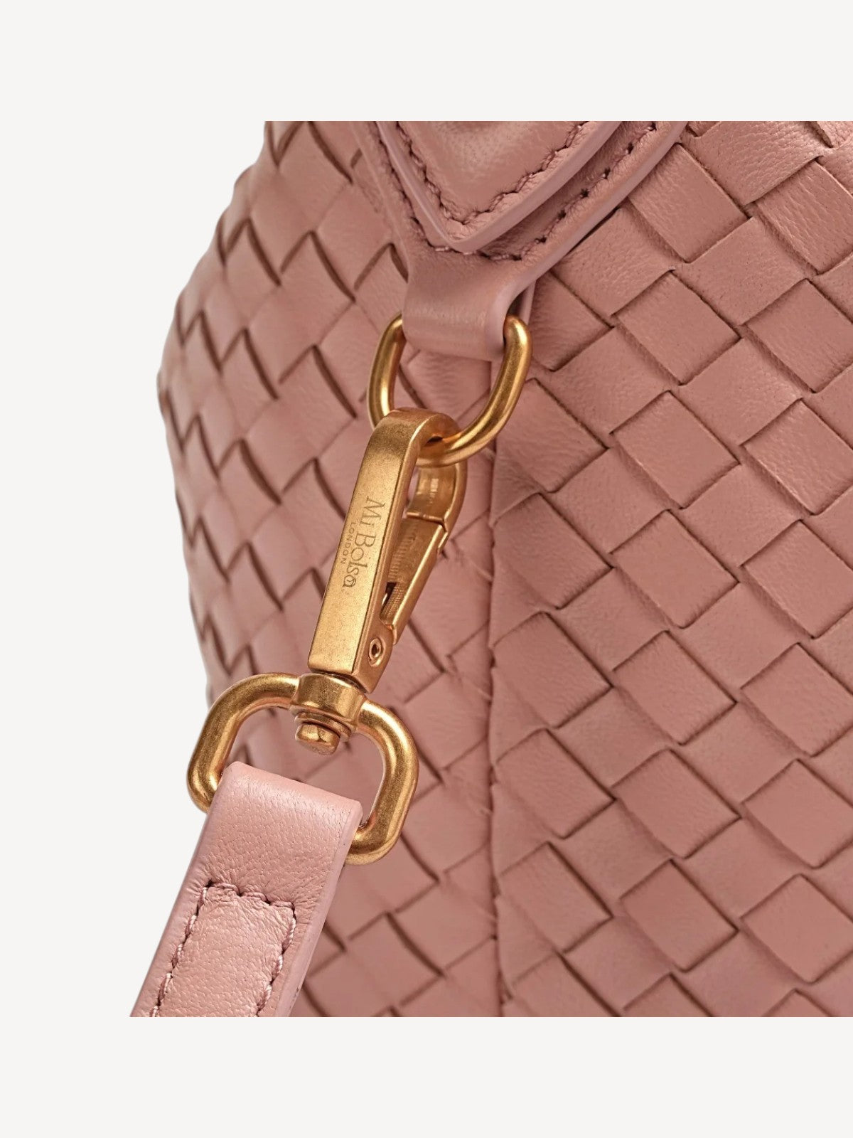 Camilla Half Moon Woven - Sakura Pink