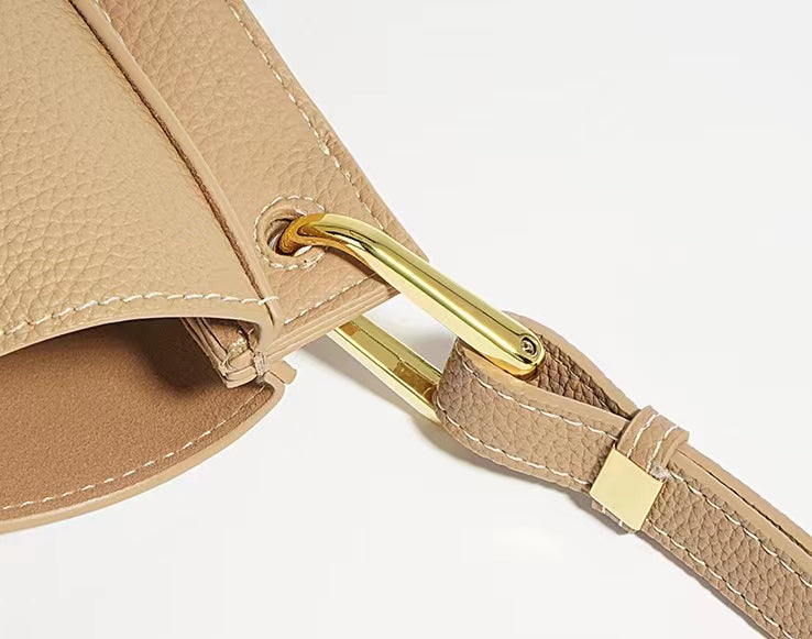 First Layer Cowhide Opal Shoulder Bag