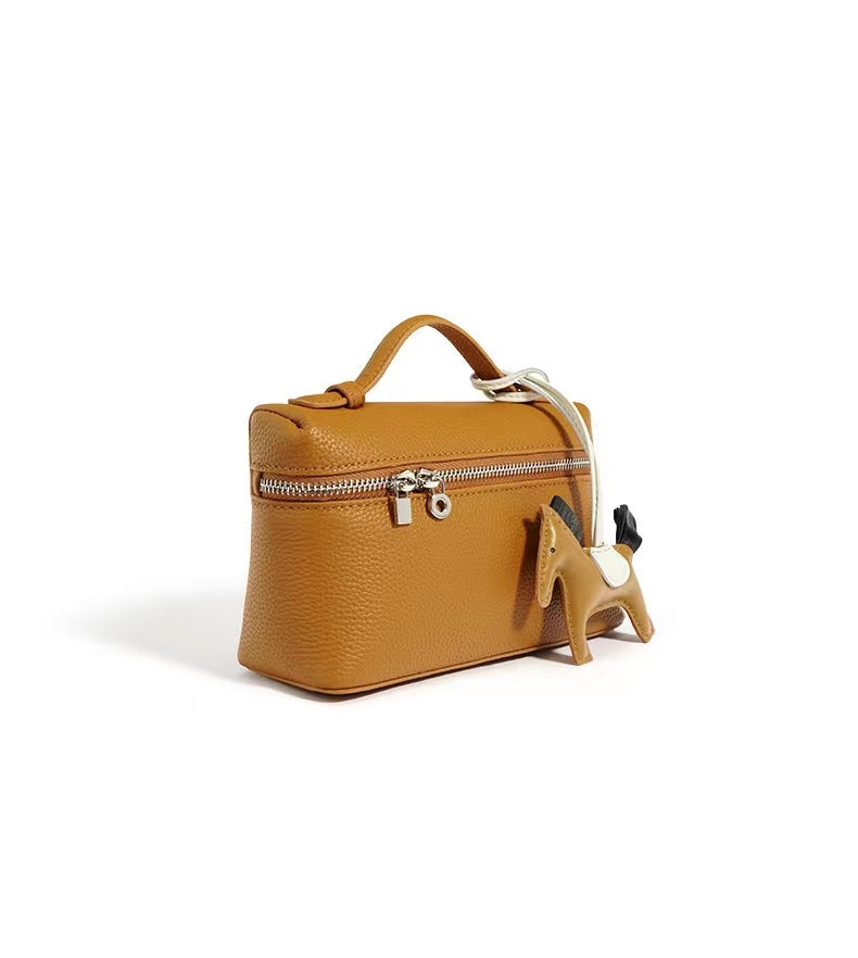 First Layer Cowhide Doris Tote Bag