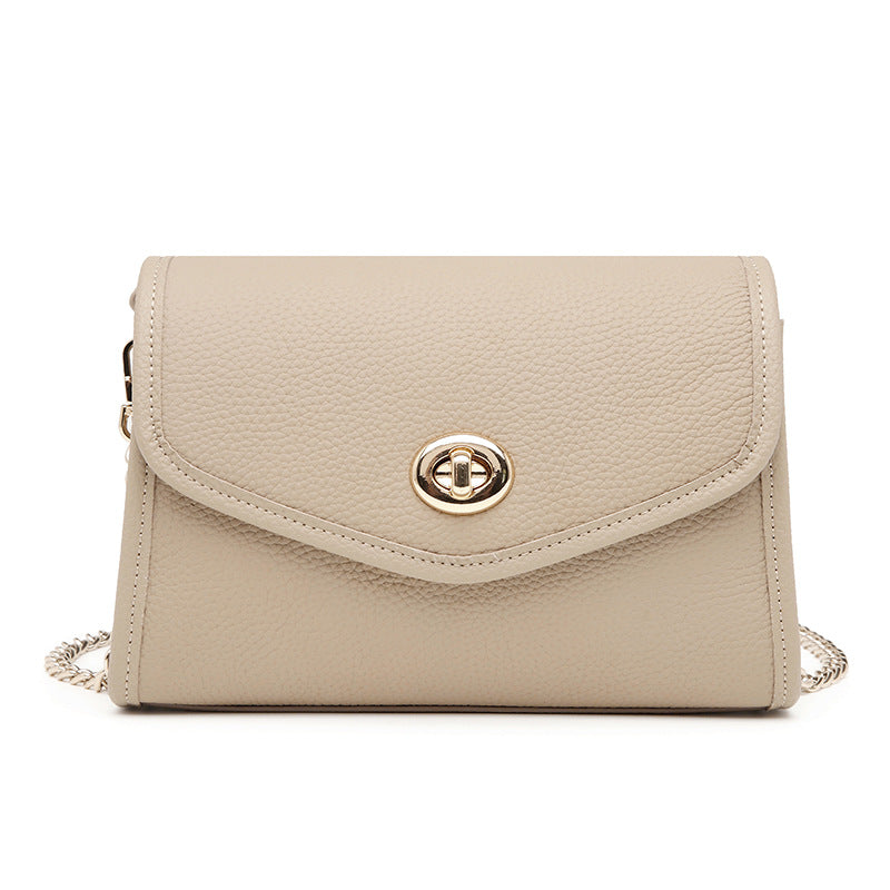 First Layer Cowhide Fawn Shoulder/Tote Bag