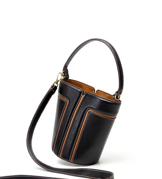 First Layer Cowhide Daphne Shoulder/Tote Bag