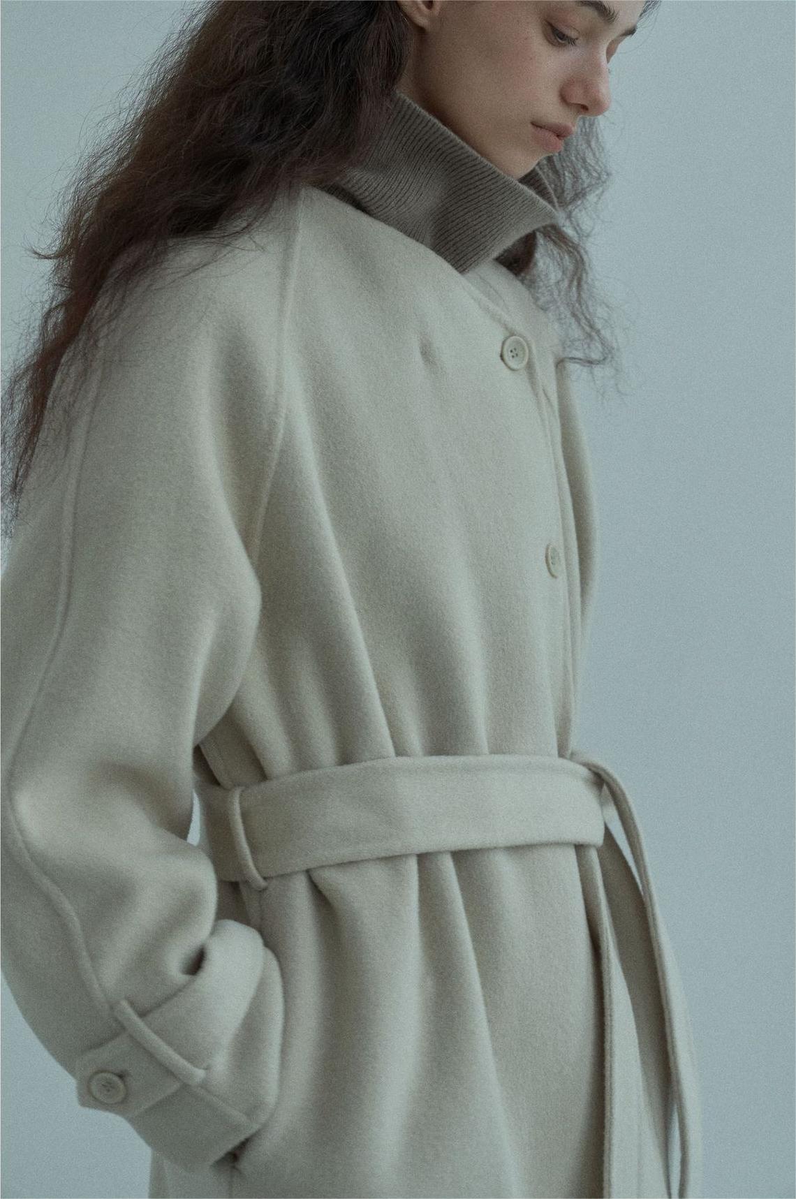 Handmade Lamb Wool Valentina Overcoat