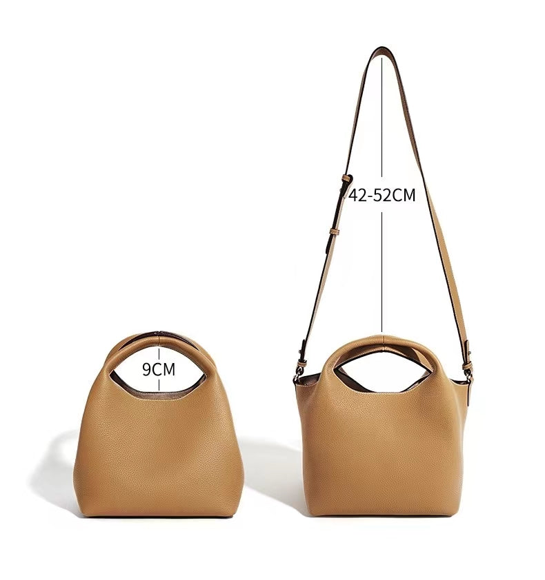 First Layer Cowhide Millie Shoulder/Tote Bag