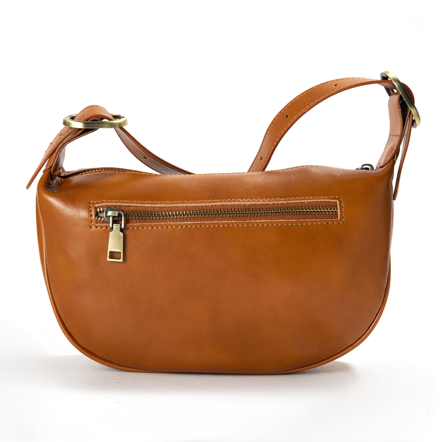 Vegetable Tanned First Layer Cowhide Lily Shoulder/Crossbody Bag