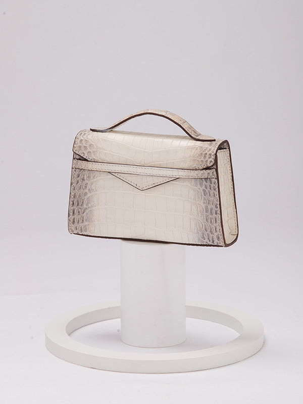 Genuine Nile Crocodile Leather Chelsea Walk Bag