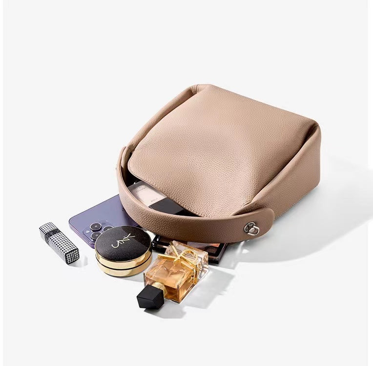 First Layer Cowhide Lena Shoulder/Tote Bag