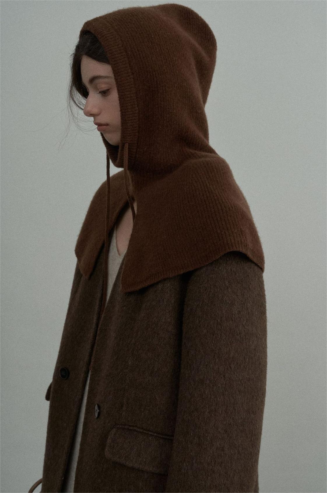 Handmade Lamb Wool Cassandra Overcoat