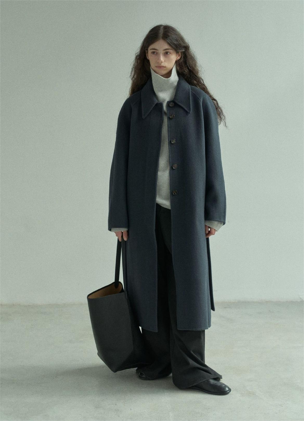 Handmade Lamb Wool Barbara Overcoat