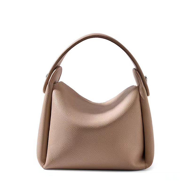 First Layer Cowhide Lena Shoulder/Tote Bag