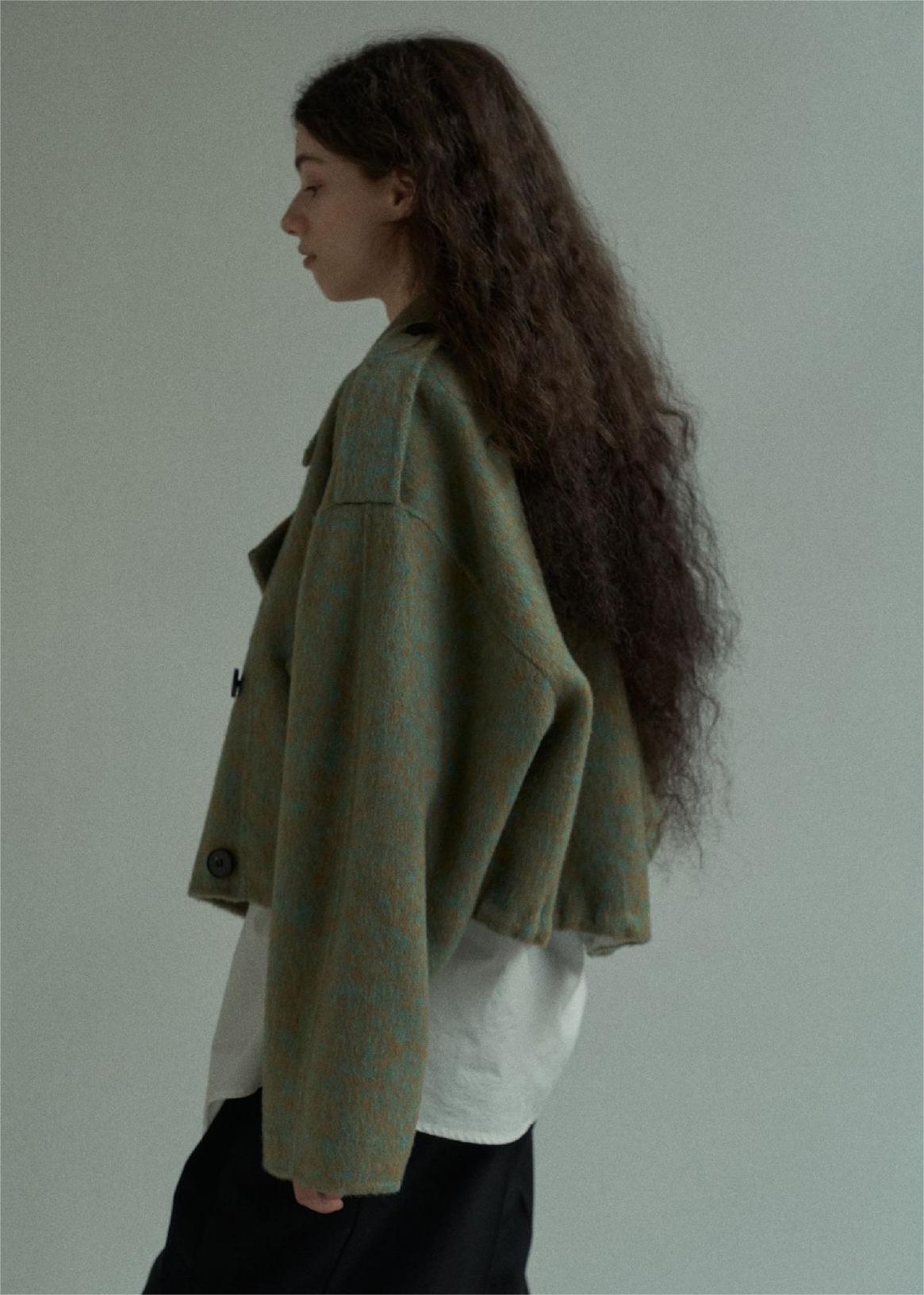Handmade Lamb Wool Isabella Overcoat