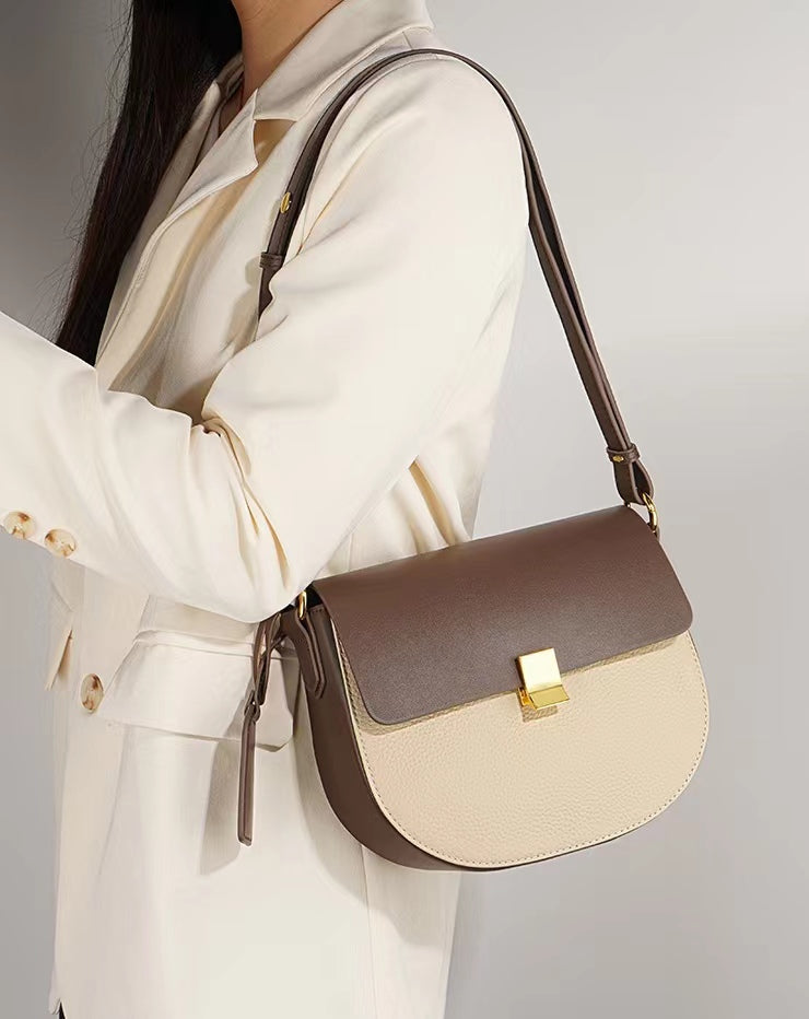 First Layer Cowhide Evie Shoulder/Crossbody Bag