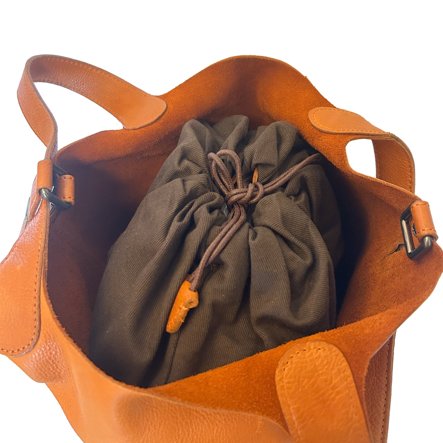 Genuine Vegetable Tanned Leather Yara Tote Bag