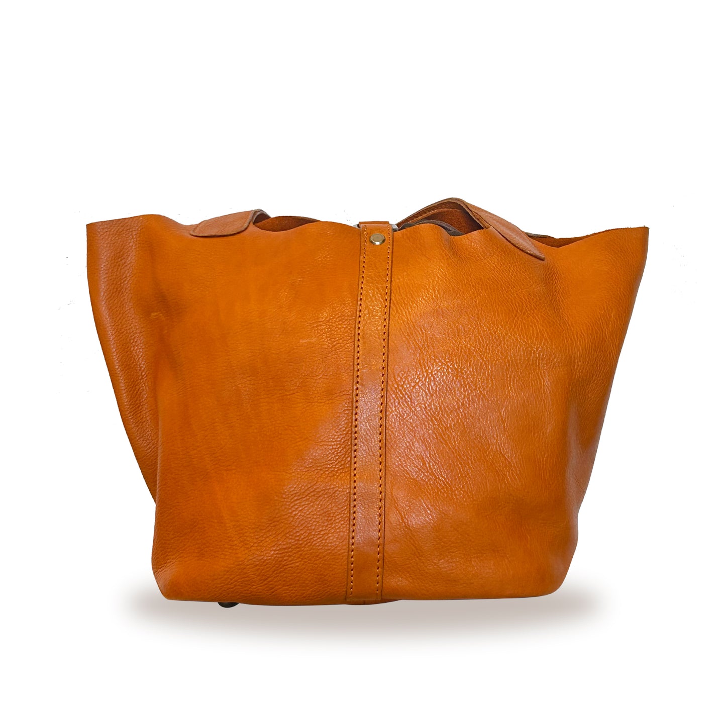 Genuine Vegetable Tanned Leather Yara Tote Bag