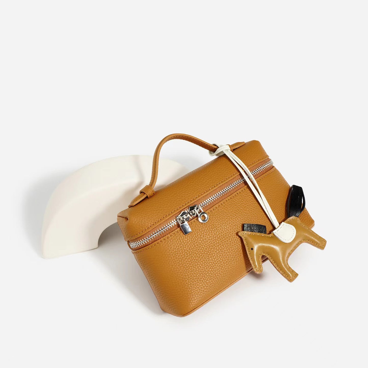 First Layer Cowhide Doris Tote Bag