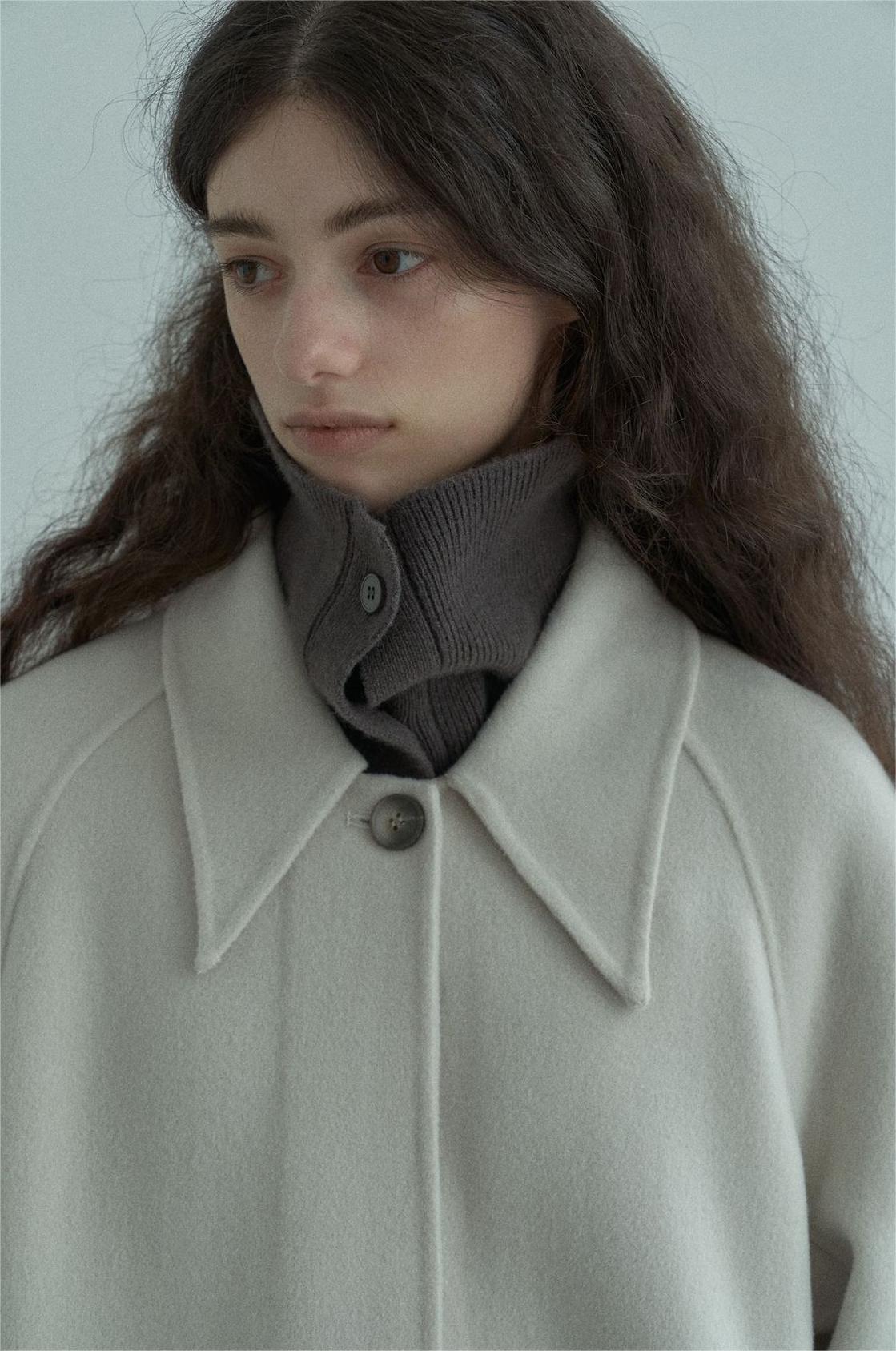 Handmade Lamb Wool Barbara Overcoat
