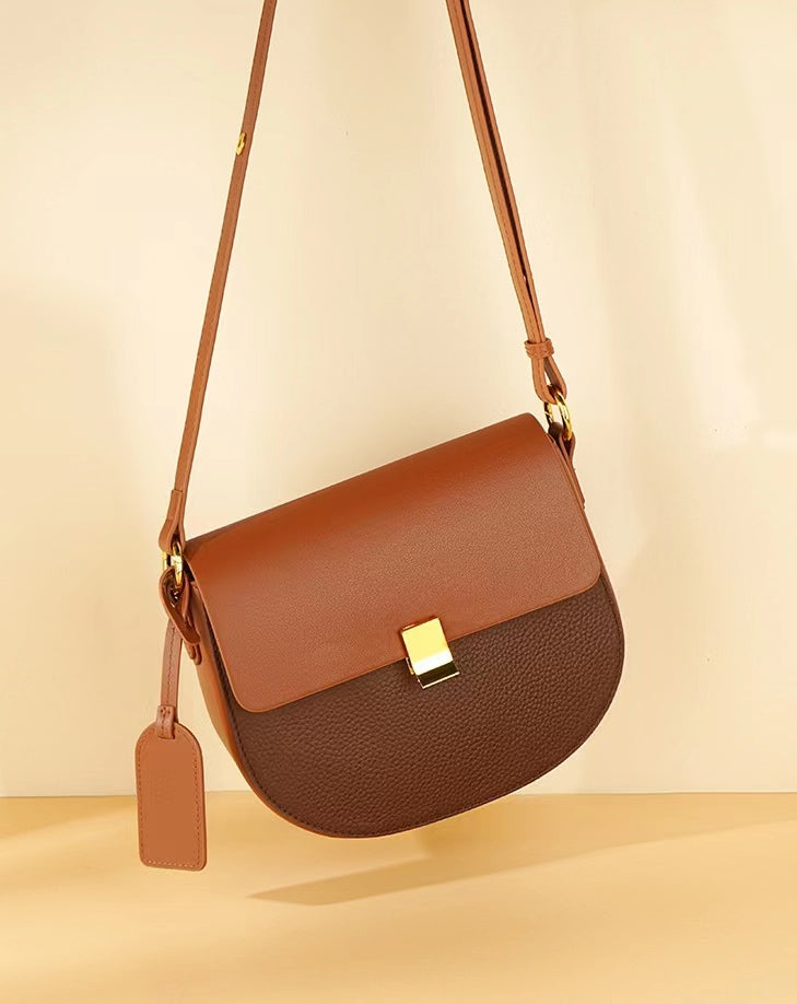 First Layer Cowhide Evie Shoulder/Crossbody Bag