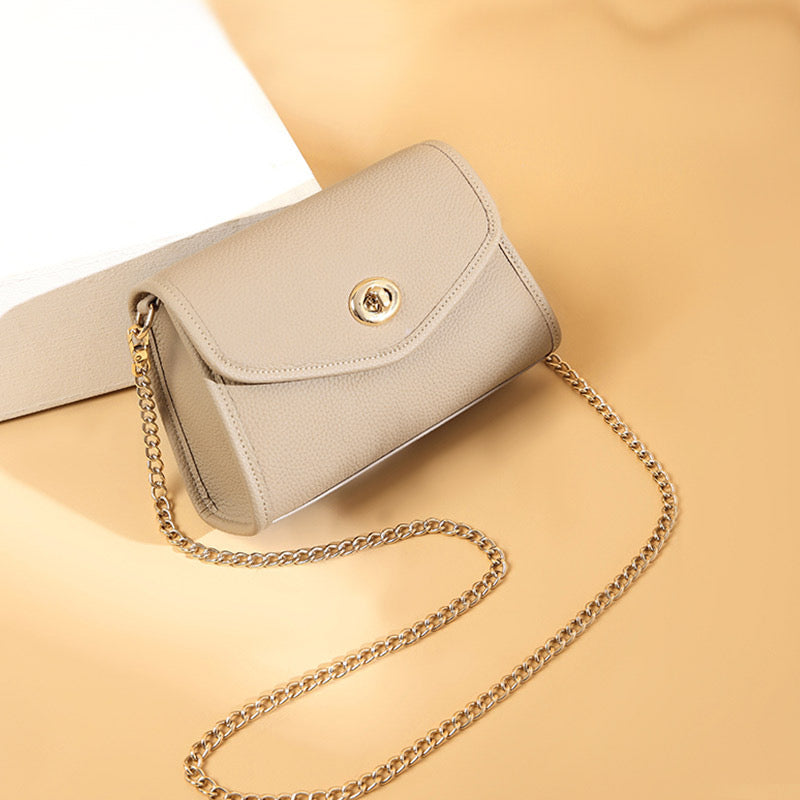 First Layer Cowhide Fawn Shoulder/Tote Bag
