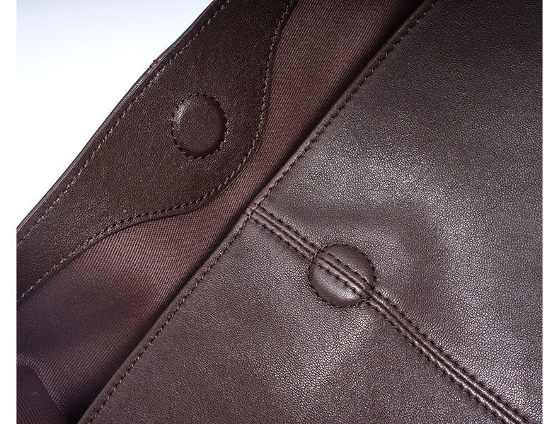 Soft Sheep Leather Shoulder - Mocha