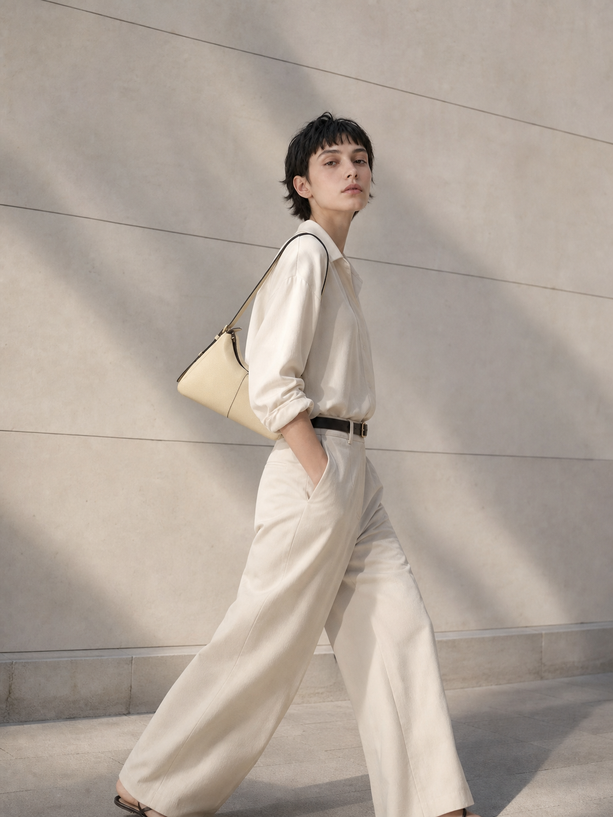 Madolyn Shoulder -Apricot