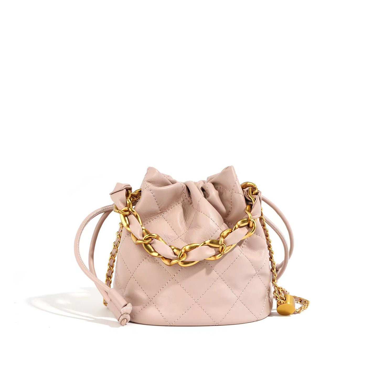 First Layer Cowhide Bertha Shoulder/Tote Bag