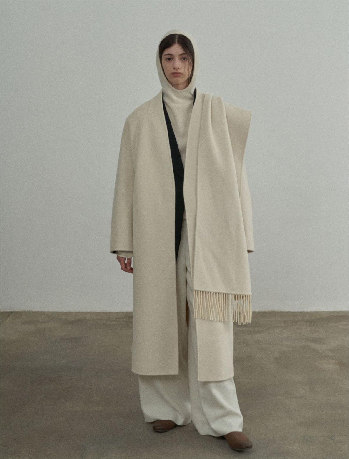 Handmade Lamb Wool Carmen Overcoat