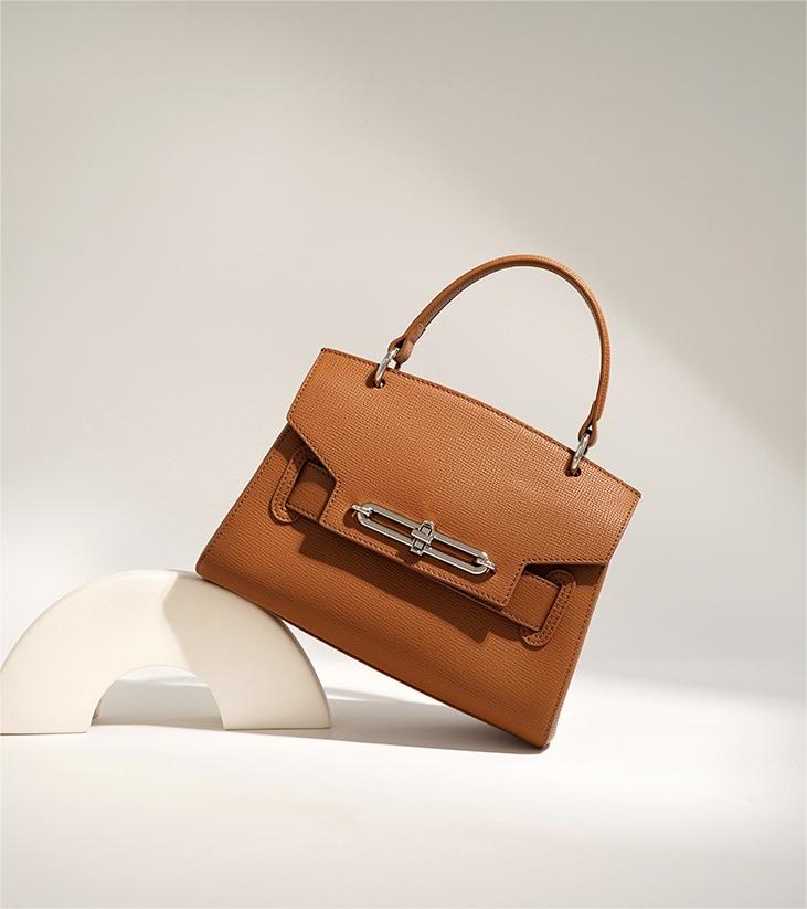 First Layer Cowhide Large Calypso Bag