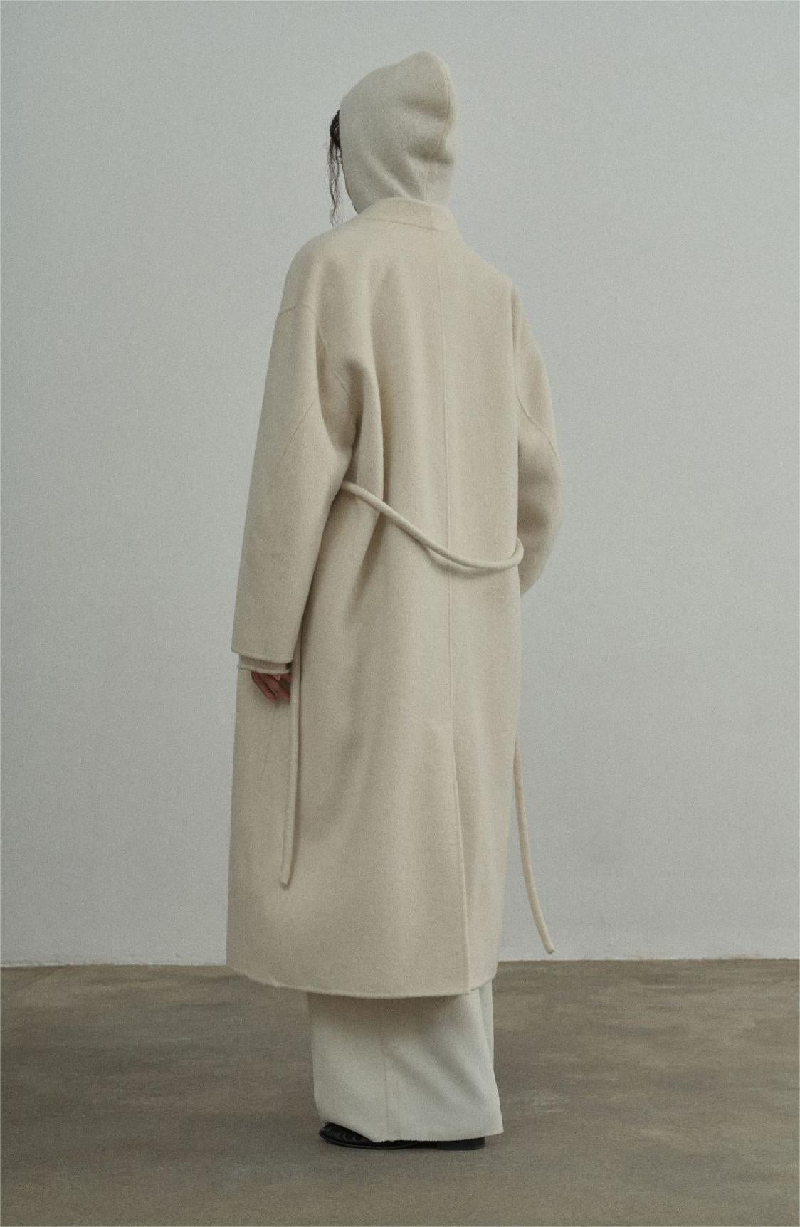 Handmade Lamb Wool Carmen Overcoat